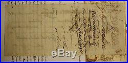 1821 Newfoundland Scrip Note Pierce Sweetman Rare Note