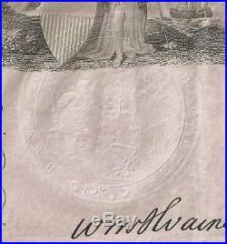 1830 Bank of the United States of America signed by Nicholas Biddle