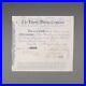 1852 stock certificate Liberty Mining Company gold mining in Virginia
