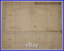 1862 $100 Confederate States of America Loan Auth by Act of Congress Certificate