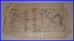 1870 Jay Cooke NEW 7-30 GOLD LOAN NORTHERN PACIFIC RAILROAD BONDS AD NPRR MAP #1