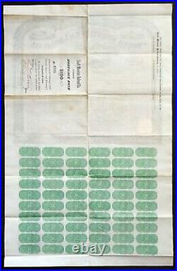 1873 Pennsylvania The South Mountain Railroad Co. $100 Gold Bond