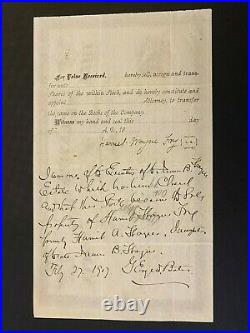 1874 COVE LAND & MINING CO. Stock Certificate MICHIGAN LOW #9 Rare Isle Royale