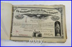 1875- 1876 The continental Passenger Railway Company of Phila 47 sheets Shares