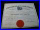1880 Springfield Mass Silk Company Stock Certificate Rare