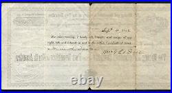 1882 25 Shares Mining & Industrial Co. Of The Two Republics San Diego, Ca Stock