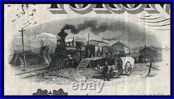 1884 Canada Toronto, Grey and Bruce Railway Company £100 Bearer Bond