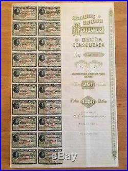 1885 Black Diamond / Christopher Columbus Republica Mexicana £250 Specimen