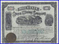 1888 San Juans COLORADO Stock? Mountain Queen MINING Company