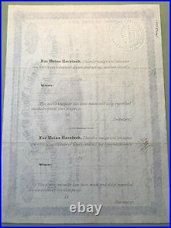 1894 Capitol North O Street South Washington Railway Co Issued Stock Certificate