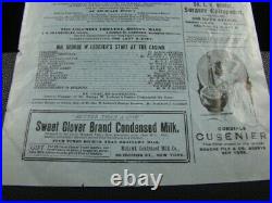 1900 Advertising Broadside Alaska Nome Nugget, Ltd Selling Shares In New Company