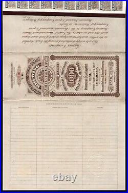 1901 New Jersey Gottlieb-Bauernschmidt-Straus Brewing Company $1000 Gold Bond