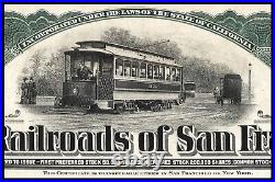 1907 California United Railroads of San Francisco