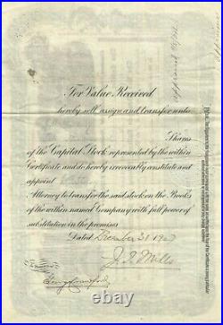 1907 Red Mountain Railroad Mining & Smelting Co. 10,000 Stock Certificate Az