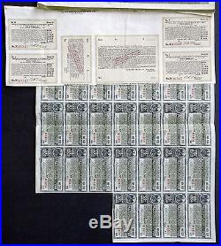 1908 Mexico Irrigation Works and Development of Agriculture $1000 Gold Bond