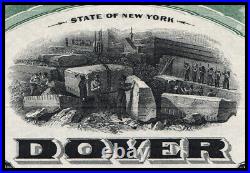 1908 New York Dover White Marble Company $500 Gold Bond