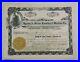 1908 Salt Lake City, UT Hyrum A. Silver Stock Certificate #134