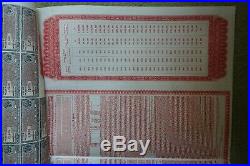 1911Chinese Government Hukuang Railways bond for 100 pounds