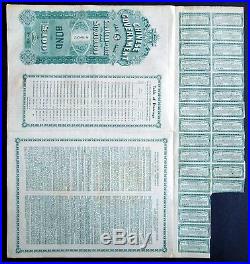 1912 China Chinese Government 5% Gold Loan of 1912, Bond for £100