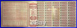 1912 Espana Antilles Credit Foncier Banco Territorial 500FF 5% $96.16 US Gold