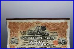 1913 20505 Bonds-Chinese government Reorganization loan