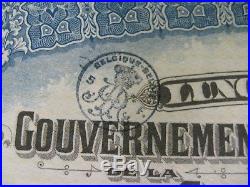 1913 Republicof china Lung-Tsing-U-Hai railway 20 pound bond