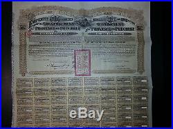 1913 china Petchili bond with pass co report