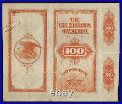 1918 United States of America Third Liberty Loan $100 Gold Bond
