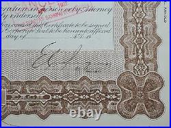 1922 MacNamara Crescent Development Stock Certificate #2 Issued To E. A. Keenan