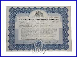 1922 Willite Road Construction Stock Certificate #511 Issued To John Padro