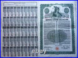 1924 German External Loan Insurance Certificate Series Bond 1000 Mark 2 Pcs/set