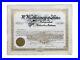 1926 Stock Certificate W. W. Mooney & Sons Inc, #27 Columbus, IN s/b Mooney