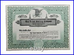 1926 The Luboil Refining Stock Certificate #153 Issued to Alva D. King