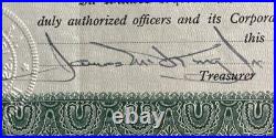 1943 Ida Lewis Yacht Club Stock Certificate #S136, (Newport, RI) Louis Berger