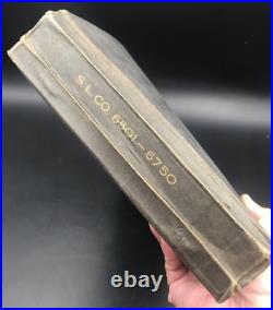 1946 Sherman Lead Co Stock Certificate Book Idaho Mining - 250 Certificates