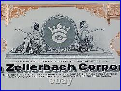 1965 Crown Zellerbach Stock Certificate #NY229301 Issued To Gerlach & Co