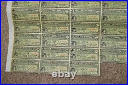 2 CHINESE GOVERNMENT Reorganization 5% GOLD LOAN 1913 Bonds Green w Coupons £20