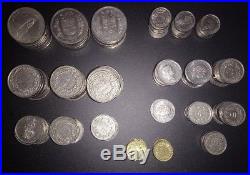 313,75 Schweizer Franken, Konvolut gültige Kursmünzen, aus Umlauf, Lot, Sammlung