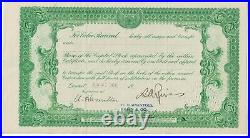 #317 & #318 East Divide Extension Mining Company Consecutive Vintage Stocks