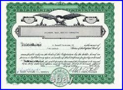 37 Different Stock Certificates Debentures or Warrants from year 1902 to 1970's