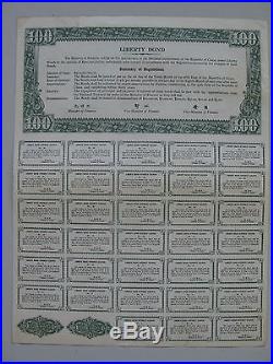 4 China bonds 1937 Chinese Liberty $ 5 $ 10 $50 $100 Dollars Loan ESCALERA