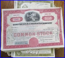 A&P/Wallace-Murray/General Foods/Motor Inn/HoJo 765+ PIECES Stock Certificates