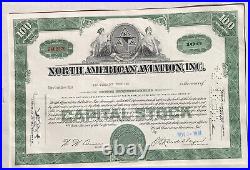 Airline Company Stock Certificates Aviation Collection Set 6 (1950s 1970s)