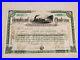 Antique 1886 Memphis & Charleston Railroad Company Stock Certificate