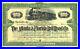 Atlanta & Florida Rail Road Co. Stock Certificate. 1891