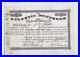 Atlantic Southern Railroad Company. 1880 Common Stock Certificate #4