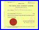 Authentic Vintage 1963 Stock Certificate for The Metal Box Company Limited