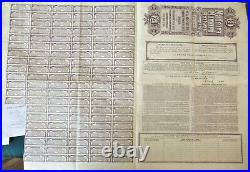 BRAZIL- 1910 MADEIRA-MAMORE RAILWAY Co Mortgage With Unredeemed Coupons