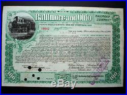 Baltimore & Ohio Railroad, Auto. By EH Harriman