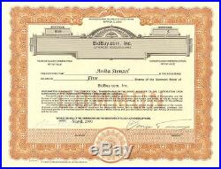 BidBay. Com stock certificate failed eBay competitor